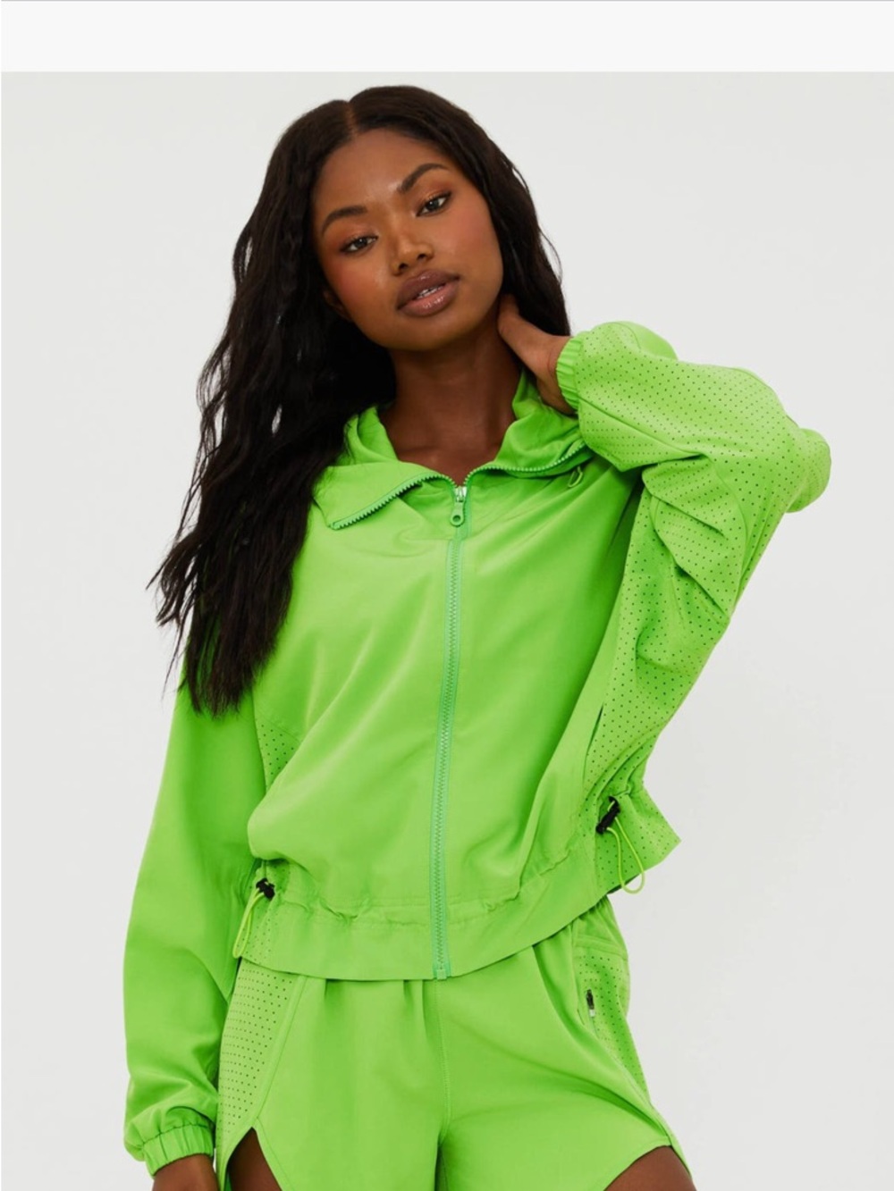 Beach Riot Lime Green Jacket